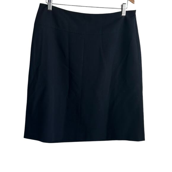 Tommy Hilfiger Women Skirt 10 Black Classic A-line Career Office Minimalistic‎ - Picture 1 of 10